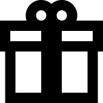 Gift SVG Icon